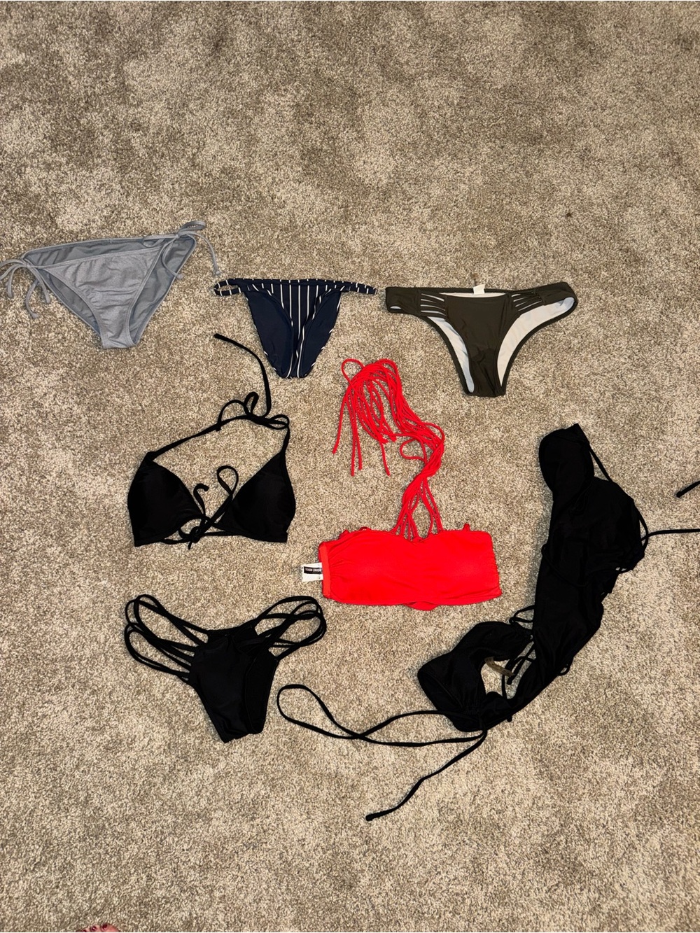 7 for 1 bikini bundle, mostly size Small